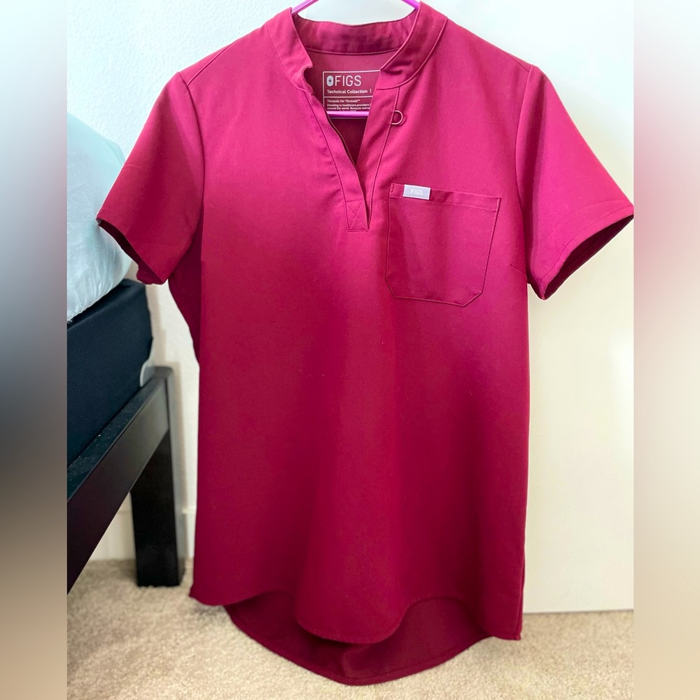 Figs Small Maternity scrub set